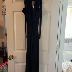 VENUS Black Long Sleeve Dress